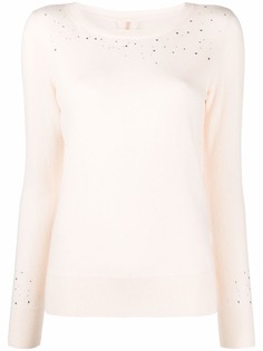 Max & Moi stud-embellished jumper