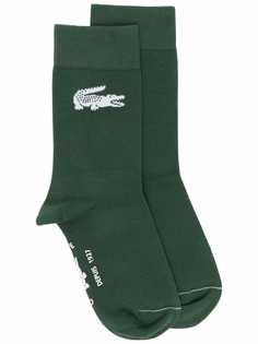 Lacoste intarsia-logo knitted socks