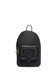 Chiara Ferragni embossed eye backpack