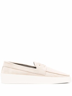 Fear Of God suede boat sneakers