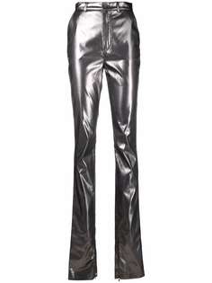 Dolce & Gabbana metallic-effect skinny trousers
