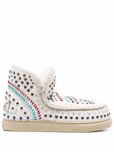 Mou Eskimo rhinestone-embellished ankle boots