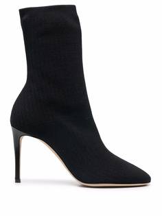 Victoria Beckham Sunday knit 90mm boots