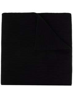 Joseph ribbed knit wool scarf