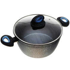 Кастрюля с крышкой Kitchen star Stonetec pro 20 см