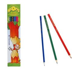 Набор цветных карандашей Красин лесоруб 6 цветов