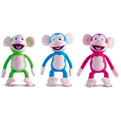 Обезьянка IMC toys Fufris интерактивная, мягконабивная со звуковыми эффектами, в ассортименте