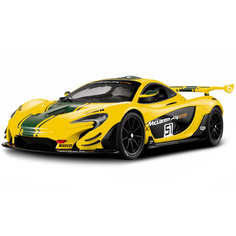 Радиоуправляемая машина Rastar McLaren P1 GTR 1:14, жёлтая