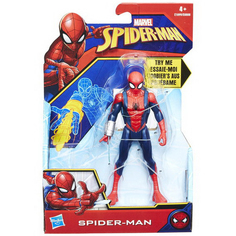 Фигурка Spider-Man с интерактивным аксессуаром, 15 см Hasbro