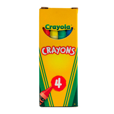 Мелки восковые Crayola 4 шт