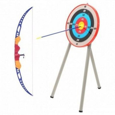 Игровой набор Toy target Лук и стрелы с мишенью на треноге