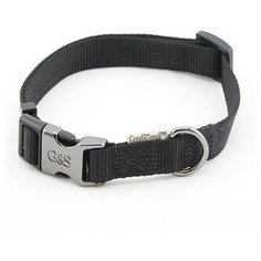 Ошейник для собак GREAT&SMALL 20x350-550мм нейлон Чёрный