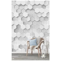 M01802 Фотообои 3Д Barton Wallpapers "Плитка" 200х270 см