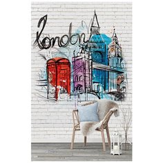 U08602 Фотообои Флизелиновые с виниловым покрытием "Города", 200 x 270 см Barton Wallpapers