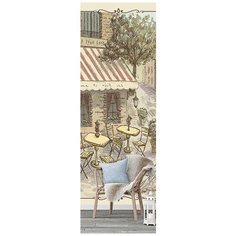 U06901 Фотообои Флизелиновые с виниловым покрытием "Города", 100 x 270 см Barton Wallpapers