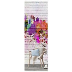 U10401 Фотообои Флизелиновые с виниловым покрытием "Города", 100 x 270 см Barton Wallpapers