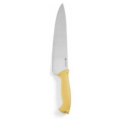 Профессиональный поварской нож HENDI, жёлтый, 240 мм, 842737