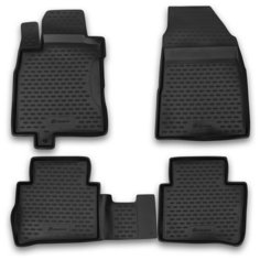 Element Коврики в салон NISSAN Tiida 2004-2015, 4 шт. (полиуретан)
