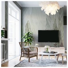 Фотообои OnPrint "JUSTLEAF" классический флизелин 2х2,7