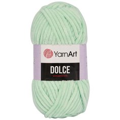 Пряжа YarnArt Dolce 100г. 120м (100% микрополиэстер) (753 мята) 2шт