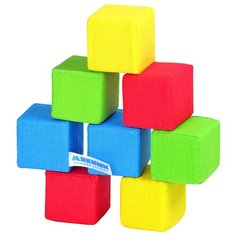 Кубики Мякиши 4 цвета