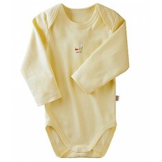 Боди Наша мама размер 68, желтый