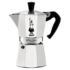Гейзерная кофеварка Bialetti Moka Express 1165 (9 чашек), серебристый