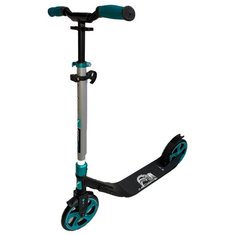 Самокат Y-SCOO RT, колеса 215 мм, One&One, aqua, (2 наклейки в комплекте)