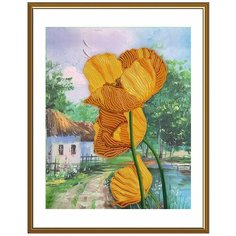 Набор для вышивания "Нова Слобода" ДК №18 4501 "Поцелуй солнца" 24х18см Nova Sloboda