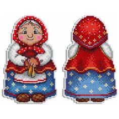 Набор для вышивания "М.П.Студия" Р №13 №468 "Бабушка" 8х13см