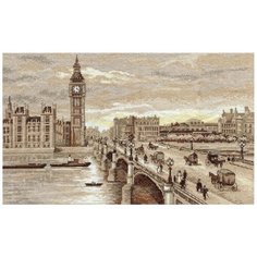Набор для вышивания PANNA "Лондон. Вестминстерский мост" 38x25 см