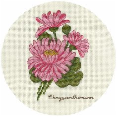 Набор для вышивания PANNA "Букетик хризантем" 13x17 см