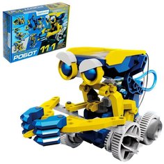 ЭВРИКИ Электронный конструктор "Робот 11 в 1", работает от солнечной батареи, SL-04271 5003688