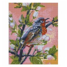 Алмазная мозаика на подрамнике 20*25 см Белоснежка 559-ST-S Весенние трели