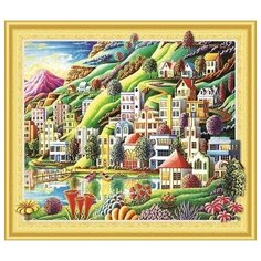 Алмазная мозаика Paintboy, LP035 объемная выкладка, холст на подрамнике 40х50 см