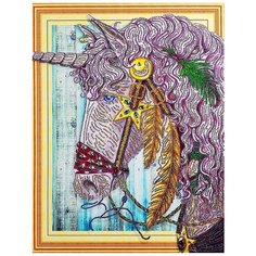 Алмазная мозаика Paintboy, LP008 объемная выкладка, холст на подрамнике 40х50 см