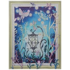 Алмазная мозаика Paintboy, HZ310 объемная выкладка, холст на подрамнике 40х50 см