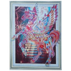 Алмазная мозаика Paintboy, HZ308 объемная выкладка, холст на подрамнике 40х50 см