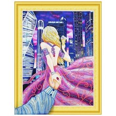 Алмазная мозаика Paintboy, LP020 объемная выкладка, холст на подрамнике 40х50 см