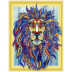 Алмазная мозаика Paintboy, LP023 объемная выкладка, холст на подрамнике 40х50 см