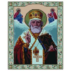 Алмазная мозаика Paintboy EF 707 Святой Николай Чудотворец 30x40см