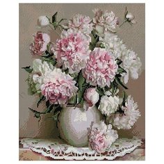 Алмазная мозаика Paintboy Свежий букет (Бузин Игорь) 30х40 см