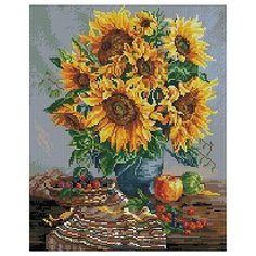 Алмазная мозаика Paintboy Original APK 59024 Подсолнухи (Дандорф Ольга) 40х50 см.