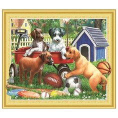 Алмазная мозаика Paintboy, LP079 объемная выкладка, холст на подрамнике 40х50 см