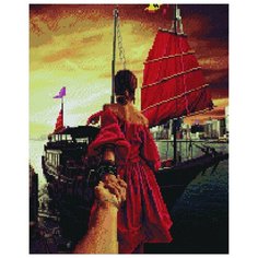 Алмазная мозаика Paintboy холст на подрамнике 40x50см, арт. GF4054