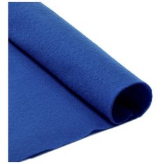 Фетр жесткий IDEAL в рулоне, 1 мм, 100 см, 1 м, цвет 675, синий (TBY.FTL-H2.675.1)