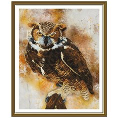 Набор для вышивания "Новая Слобода" Сова 27х33 см Nova Sloboda