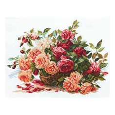 Алиса Набор для вышивания "Розы", 40 х 30 см (2-06)
