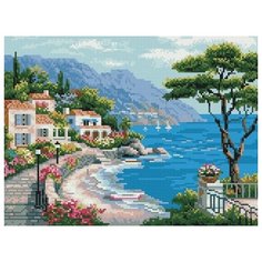 Алмазная мозаика EF 278 Курортный пейзаж 30*40 Paintboy