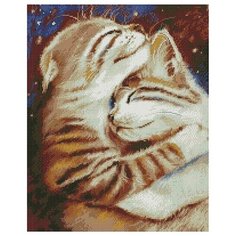 Алмазная мозаика Paintboy Original APK 59010 Мурчу тобою/ Два кота (Логинова Аннет) 40х50 см.